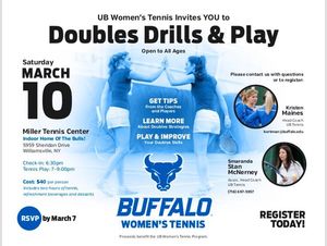 Image post by @ubwomenstennis on Instagram