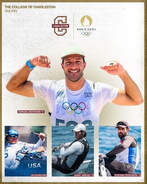 Image post by @cofcsailing on Instagram