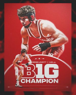 Image post by @huskerwrestling on Instagram