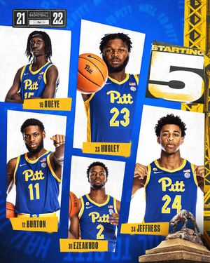 Image post by @pitt_mbb on Twitter