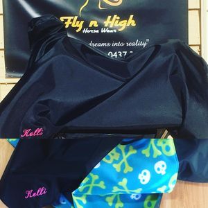 Image post by @flynhighhorsewear on Instagram
