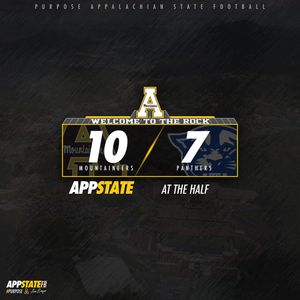 Image post by @appstate_fb on Instagram