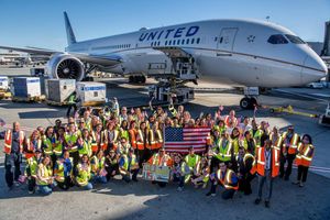 Image post by @united on Instagram