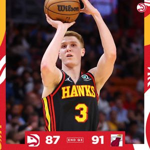 Image post by @atlhawks on Twitter