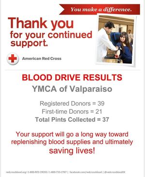 Image post by @ValparaisoFamilyYMCA on Facebook