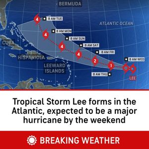 Image post by @accuweather on Instagram