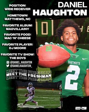 Image post by @DartmouthFTBL on Twitter