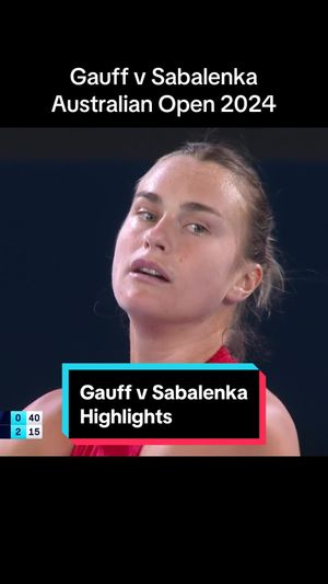 Video post by @ausopen on TikTok