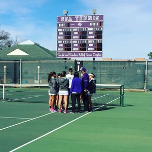 Image post by @sfa_tennis on Instagram