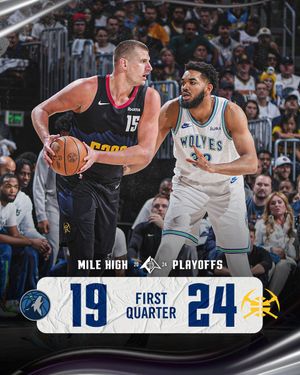 Image post by @nuggets on Twitter