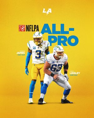 Image post by @chargers on Instagram