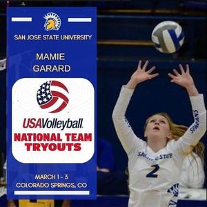 Image post by @sanjosestatevb on Instagram