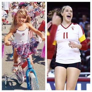 Image post by @uscwomensvolley on Instagram