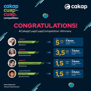 Image post by @cakapcom on Instagram