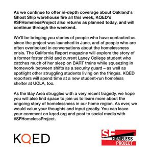 Image post by @kqed on Instagram