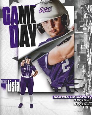 Image post by @ACU_Softball on Twitter