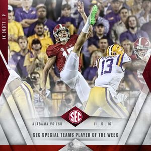 Image post by @alabamafbl on Instagram
