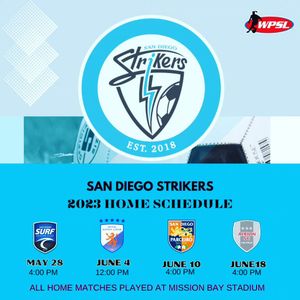 Image post by @sandiegostrikers on Instagram
