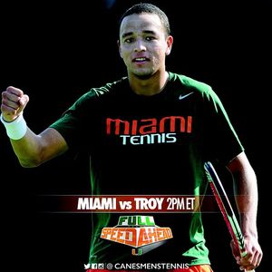 Image post by @canesmenstennis on Instagram