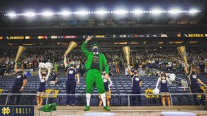 Image post by @ndfootball on Instagram