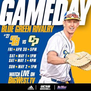 Image post by @ucsb_baseball on Instagram