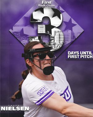 Image post by @ACU_Softball on Twitter