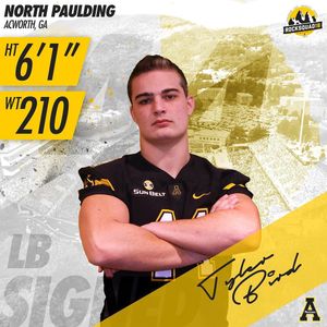 Image post by @appstate_fb on Instagram