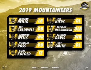 Image post by @appstate_fb on Instagram