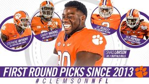 Image post by @clemsontigers on Instagram