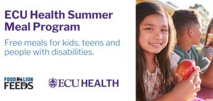Image post by @ECUHealthChildrensHospital on Facebook