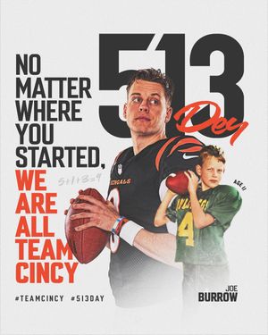 Image post by @Bengals on Twitter