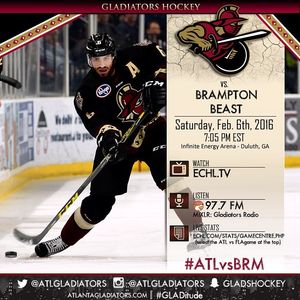 Image post by @atlgladiators on Instagram