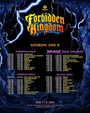 Image post by @forbiddenkingdomfest on Instagram