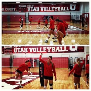 Image post by @utahvolleyball on Instagram