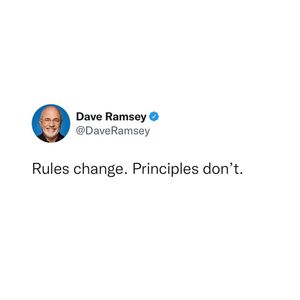 Image post by @daveramsey on Instagram