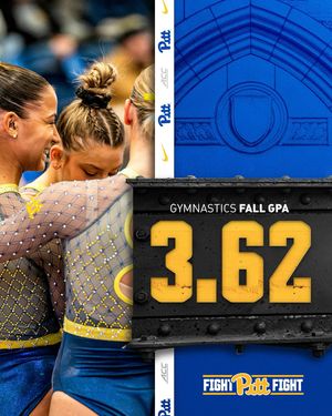 Image post by @pitt_gym on Instagram