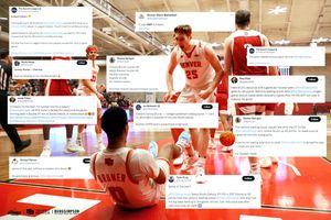 Image post by @DU_MensHoops on Twitter