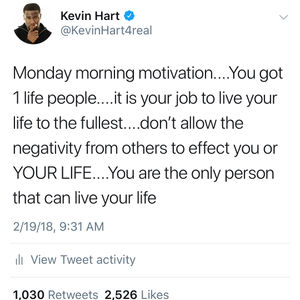 Image post by @kevinhart4real on Instagram
