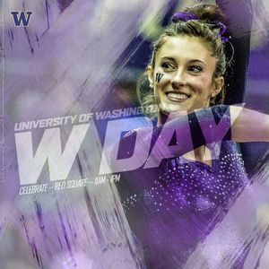 Image post by @uwgymnastics on Instagram