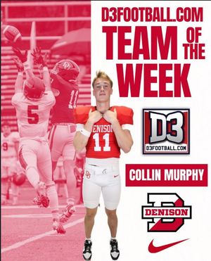 Image post by @denisonsports on Instagram