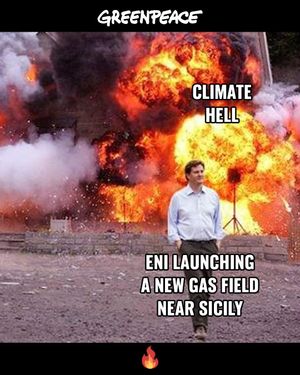 Image post by @greenpeace on Instagram
