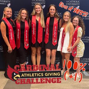 Image post by @catholicu_wlax on Instagram