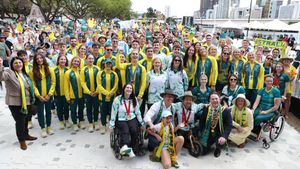 Image post by @AUSOlympicTeam on Twitter