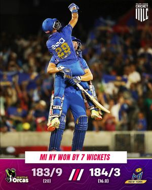 Image post by @mlcricketusa on Instagram