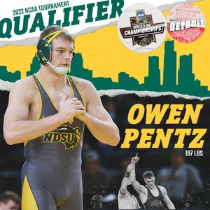 Image post by @NDSUwrestling on Twitter
