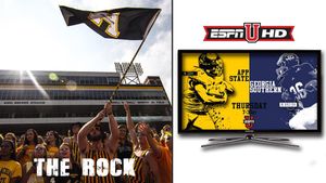 Image post by @appstate_fb on Instagram