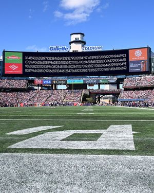 Image post by @gillettestadium on Instagram