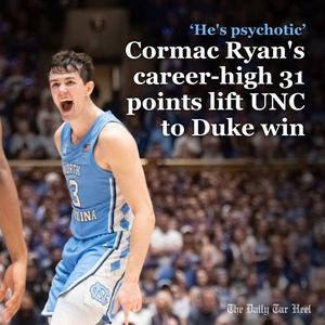 Image post by @dailytarheel on Instagram