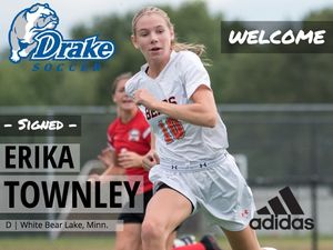 Image post by @drakewomensoccer on Instagram