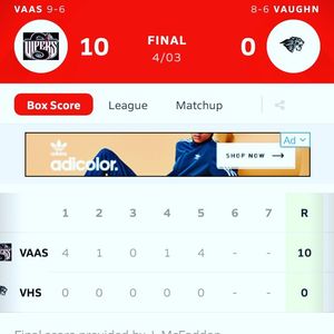 Image post by @vaasathletics on Instagram